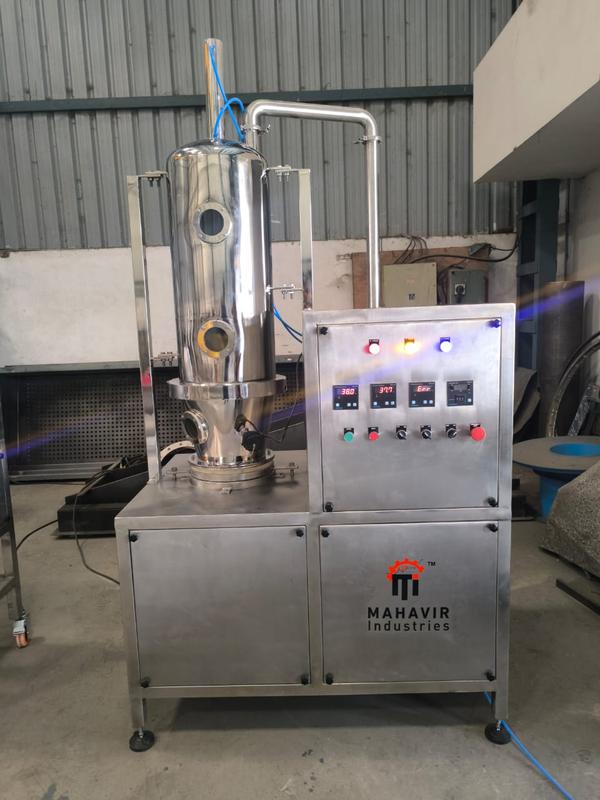 Fluid Bed Drayer Capecity 3kg Lab Model Moc Ss316 / Ss304 All Automation Available