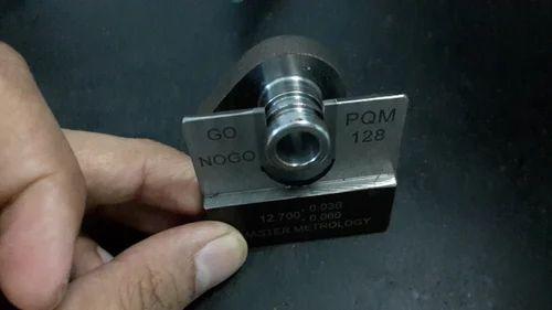 Master Metrology Pvt Ltd is one of the leading and best Snap Gauge manufacturers in Pune, PCMC and Maharashtra.A snap gauge (or snap gage) is a precision measuring tool used to quickly check the outside dimensions of a part, typically shafts, rods, or cylindrical components. It's commonly used in manufacturing and machining for go/no-go inspection, meaning it tells you whether a part is within tolerance limits or not.•Types of Snap Gauges:>>Fixed Snap Gauge – Has a rigid frame with preset dimensions.>>Adjustable Snap Gauge – Can be adjusted to measure different sizes within a range.>>Digital Snap Gauge – Offers electronic readouts for more precision.>>Micrometer Snap Gauge – Combines features of a snap gauge and micrometer for fine measurements.•How It Works:Typically, the gauge has four anvils: two 