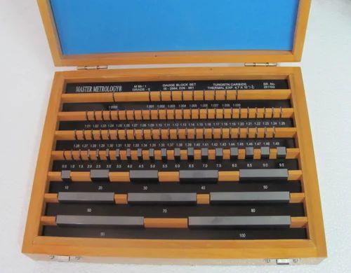 Slip Gauges or Gauge Blocks are manufactured from finesth quality tool steel. With a complete understanding of the relevant industry, we introduce ourselves as the leading Manufacturer supplier and exporter of Gauge Block Set.