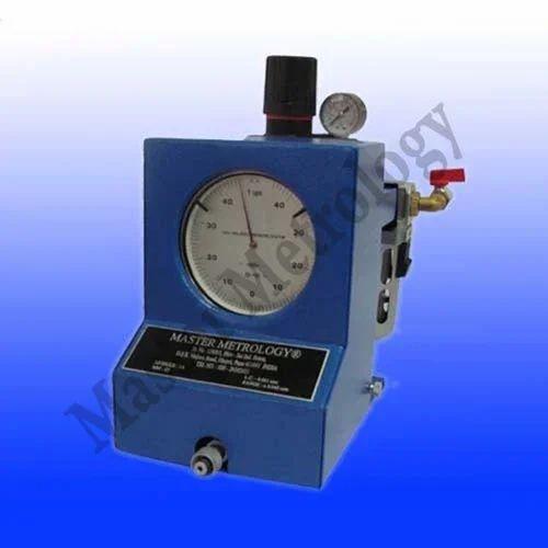 Our esteemed clients can avail from us a qualitative range of Dial Type Air Gauge Units. These are widely used for fast inspection of components in mass and batch production. Our range is ideal for small sized diameters requiring accurate gauging/segregation and possesses quick response time with accurate reading of taper, size and ovality. It works on null balance principle and comprises two setting masters to ensure correct linear setting. Specifications:System pressure: 50 PSI, 3.5 kg/cm2.Accuracy: 2% FSDRange LC: 0.02mm 0.5 micron; 0.04mm 1.0 micronDifferential air gauge can be supplied on request.