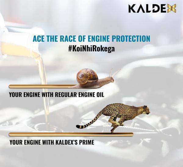 1. Performance Under PressureRegular Oil:Breaks down faster at high temperaturesLimited viscosity retentionEngine performance starts to dip over timeKaldex's Prime:Advanced thermal stabilityMaintains optimal viscosity even under extreme heatEngine runs smoother, longer, and stronger2. Wear & Tear ResistanceRegular Oil:Basic protection against metal-to-metal contactVisible engine wear over prolonged useKaldex's Prime:Next-gen anti-friction technologyReduces engine wear by up to [X]%*Prolongs engine life3. Fuel EfficiencyRegular Oil:Causes slight drag, leading to reduced mileage over timeKaldex's Prime:Formulated for low-friction operationImproves fuel economy and engine responsiveness4. Engine CleanlinessRegular Oil:Allows sludge and carbon buildup over timeKaldex's Prime:Detergent-rich formulaKeeps engine internals clean and deposit-free5. Long-Term Cost EfficiencyRegular Oil:Frequent oil changes neededHigher maintenance costs over timeKaldex's Prime:Extended oil change intervalsLower total cost of ownershipConclusion: Cross the Finish Line FirstWith regular oil, your engine is running the race — but with Kaldex's Prime, it’s leading it.Choose smarter protection. ACE THE RACE WITH KALDEX.