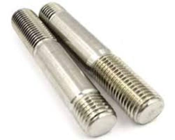 A stainless steel double-end half-thread stud is a specialized fastener commonly used in construction, machinery, and automotive applications. It features threaded sections at both ends with an unthreaded middle shank, providing a versatile and secure connection point between components. The stainless steel composition ensures excellent resistance to corrosion, oxidation, and high temperatures, making it suitable for harsh or outdoor environments. The half-thread design allows for precise alignment and load distribution, enhancing structural integrity and minimizing the risk of loosening under vibration or stress. These studs are often used in conjunction with nuts or tapped holes, offering durability and reliability in critical assemblies.
