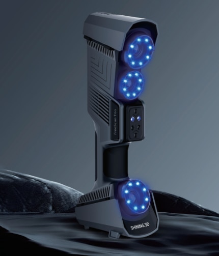 At Cadtech Solutions, we bring you the Freescan Trio, a cutting-edge 3D scanning solution offering unmatched accuracy, speed, and versatility. Ideal for industrial design, reverse engineering, and quality control, the Trio ensures high-resolution data capture with ease. Lightweight and portable, it's the perfect tool for professionals demanding precision and performance. Discover innovation experience the Freescan Trio today!