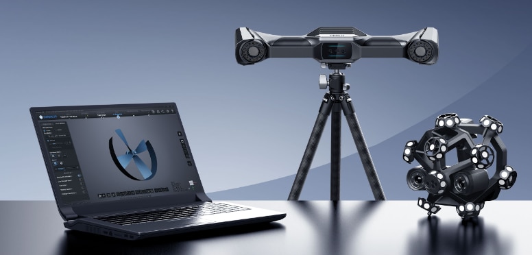 Cadtech Solutions proudly presents the FreeScan Trak Nova, a high-performance optical tracking 3D scanning system. Designed for large-scale, high-precision measurements, it offers seamless, marker-free tracking and ultra-fast data capture. Ideal for aerospace, automotive, and heavy industries, it ensures accurate, real-time results with minimal setup. Elevate your inspection and design workflows with the power of Trak Nova where precision meets efficiency.