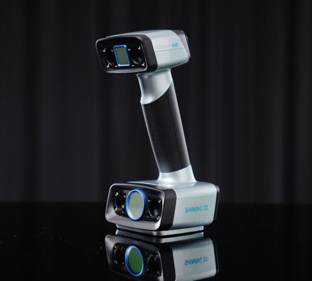 Cadtech Solutions presents the EinScan HX2, a hybrid 3D scanner combining blue laser and LED light for unmatched versatility and precision. Engineered for scanning a wide range of materials, including dark and reflective surfaces, it delivers fast, high-accuracy results. Ideal for reverse engineering, product development, and inspection tasks, the HX2 offers robust performance in a portable form. Discover scanning without compromise with EinScan HX2.