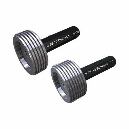 An ANSI buttress thread is a type of screw thread profile defined by the American National Standards Institute (ANSI). It's characterized by a non-symmetrical, sawtooth-like shape, with one side angled and the other relatively flat, designed for high-strength applications where force is primarily applied in one direction. Here's a more detailed explanation:Key Features of ANSI Buttress Threads:Asymmetrical Profile:One side of the thread is flat, acting as a bearing surface, while the other side is angled, typically at a 45-degree angle. Single Direction Force:Buttress threads are specifically designed to handle high axial thrust (force) in one direction, making them suitable for applications where one-way load is a primary concern. High Load Capacity:The flat, bearing surface provides a large contact area, enabling buttress threads to withstand significant loads in the intended direction. Efficiency and Friction:They offer high efficiency, comparable to square threads, in the bearing direction, and low friction in that direction. Easier to Manufacture:Compared to square threads, buttress threads are easier to manufacture. Uses of ANSI Buttress Threads:High-Strength Applications:They are commonly used in situations requiring high load capacity and force in a single direction, such as in breechblocks of artillery. Leadscrews:Buttress threads are suitable for leadscrews, where one-directional thrust is a critical requirement. Specialized Applications:They can also be found in applications like oil and gas casing, where the thread profile provides strength and resistance to galling. 