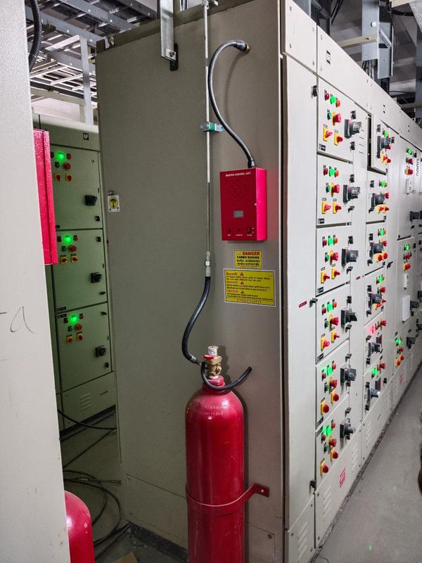 ASHA ENTERPRISE offers dependable and efficient DHP (Direct High Pressure) CO₂ Flooding Systems designed for high-risk industrial environments where rapid and total fire suppression is essential. The DHP CO₂ system uses high-pressure carbon dioxide to displace oxygen in the protected area, effectively extinguishing fires without leaving any residue or causing harm to critical equipment.Ideal for unoccupied areas, this system is built for powerful fire knockdown in enclosed or specific hazard zones.🔹 Key Features:Deep High-Pressure Performance: Ensures fast and forceful discharge for effective total flooding.Non-Damaging Clean Agent: Leaves no residue, making it suitable for areas with sensitive machinery or electrical components.Flexible Design: Can be customized for total flooding or local application based on hazard type.Economical & Time-Tested: Proven reliability in industrial settings with minimal maintenance costs.🔹 Applications:Transformer & Switchgear RoomsGenerator & Engine RoomsIndustrial Ovens & Paint BoothsCNC Machine EnclosuresHazardous Chemical Storage AreasBoiler & Turbine Rooms🔹 System Components:DHP CO₂ Cylinders (varied capacities)Discharge Nozzles & Piping NetworkFire Detection and Control PanelManual/Automatic Actuation SystemPressure Switches, Alarms, and Safety InterlocksLock-out Valves & Discharge Warning Systems🔹 Why ASHA ENTERPRISE?Expert design and installation of customized DHP CO₂ systemsCompliance with IS 6382, NFPA 12, and industry fire protection standardsHigh-quality components and seamless integrationEnd-to-end service: supply, installation, testing, commissioning, and AMC