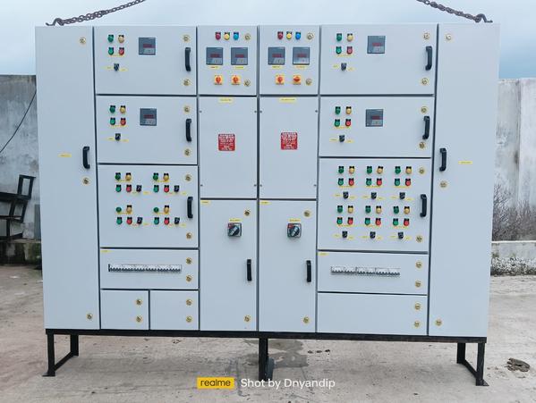 A Motor Control Center (MCC) panel is a centralized control system used to manage and operate electric motors in industrial and commercial settings. It provides a single point of control and monitoring for multiple motors, ensuring efficient and safe operation. MCC panels consist of multiple enclosed sections, each housing a combination starter with motor starters, protection devices, and power disconnects.