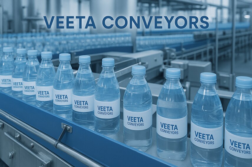 Bottling Conveyor Systems by Veeta ConveyorsAt Veeta Conveyors, we specialize in delivering high-performance bottling conveyor systems designed to meet the dynamic needs of modern bottling plants. Whether you're in the beverage, pharmaceutical, or cosmetics industry, our solutions ensure efficient, seamless, and hygienic bottle handling from start to finish.What is a Bottling Conveyor System?A bottling conveyor system is an essential part of any automated bottling line, transporting bottles smoothly through various stages including filling, capping, labeling, inspection, and packaging. Veeta Conveyors provides robust and customizable systems that optimize your production line, minimize downtime, and enhance productivity.Key Features of Our Bottling ConveyorsCustomizable LayoutsModular design to suit your plant’s specific configuration – straight, curved, or spiral paths.High-Speed OperationCapable of handling thousands of bottles per hour with minimal spillage or jamming.Material FlexibilityConstructed using stainless steel or food-grade plastic, ensuring cleanliness and durability.Smooth Bottle TransferEquipped with side guides and anti-vibration features to maintain bottle stability.Automated Control SystemsIntegrated with sensors and PLCs for intelligent line control and real-time monitoring.Low Maintenance DesignEasy to clean, with reduced wear and tear for long-term performance.Applications Across IndustriesBeverages: Water, soft drinks, juices, alcoholic beveragesPharmaceuticals: Syrups, medicinal liquids, health supplementsCosmetics & Personal Care: Shampoos, lotions, essential oilsHousehold Products: Cleaners, detergents, and moreWhy Choose Veeta Conveyors?Tailored SolutionsEvery bottling conveyor system is designed based on your product specifications, bottle type, and production volume.Expert EngineeringBacked by a team with decades of industry experience, ensuring optimal performance and longevity.Reliable SupportFrom consultation to after-sales service, we offer end-to-end technical support.Sustainability FocusEnergy-efficient motors and materials that support eco-friendly operations.Enhance Your Bottling Line TodayVeeta Conveyors is committed to powering your production with smart, efficient, and scalable conveyor systems. Whether you're upgrading your existing line or building a new plant, our bottling conveyors offer the precision and reliability your operations demand.Get in touch with our team to learn how we can streamline your bottling process.
