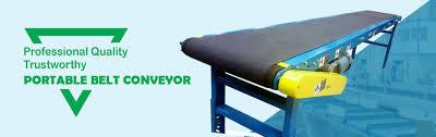 A belt conveyor is a simple and widely used mechanical system that transports materials using a continuous belt loop powered by motors and supported by rollers. It’s ideal for moving products over long distances or through production lines.⚙️ How It Works:A belt (usually made of rubber, fabric, or PVC) loops around drive and idler pulleys.A motorized pulley moves the belt, carrying items from one point to another.Rollers or slider beds support the belt and help maintain its shape.🧱 Types of Belt Conveyors:Flat Belt Conveyor – Basic type for general material handling.Inclined/Declined Belt Conveyor – Moves items up or down between elevations.Trough Belt Conveyor – Belt is curved (like a trough); used for loose materials (e.g., coal, sand).Cleated Belt Conveyor – Has vertical cleats to hold items in place on inclines.Modular Belt Conveyor – Uses plastic segments; durable and easy to clean.✅ Advantages:Versatile – Handles a wide range of materials and productsCost-effectiveLow maintenanceCan span long distancesWorks well with automated systems📦 Common Applications:Manufacturing and assembly linesFood processingAirport baggage handlingWarehousing and logisticsMining and agriculture