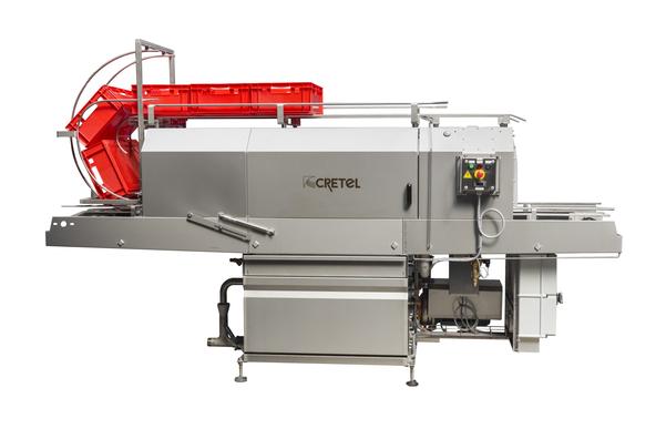 Crate Washer at Veeta Conveyors – Hygiene Meets High EfficiencyAt Veeta Conveyors, we design and manufacture state-of-the-art Crate Washers engineered to deliver uncompromised hygiene, superior cleaning performance, and high throughput. Whether you're in the dairy, food processing, poultry, beverage, or logistics industry, our crate washers provide the perfect solution for automating and streamlining your cleaning process while ensuring compliance with stringent cleanliness standards.What is a Crate Washer?A crate washer is an industrial-grade machine designed to automatically wash, rinse, and sanitize plastic or metal crates, bins, or containers. It removes residues, stains, contaminants, and microbes that may compromise product safety and quality. Our systems are modular, robust, and energy-efficient, built for continuous operation and heavy-duty cleaning cycles.Why Choose Veeta Conveyors' Crate Washer?At Veeta Conveyors, we bring together cutting-edge engineering, ergonomic design, and high-quality stainless steel construction to create washers that are not only powerful but also easy to operate and maintain.Key Features & Specifications:Material Construction: Built entirely in SS304/SS316 for corrosion resistance, hygiene, and durability.Washing Stages:Pre-wash: Removes coarse dirt and residues.Main wash: High-pressure jet cleaning with hot water and detergent.Rinse: Clean water rinse to remove chemical traces.Final Sanitization (optional): Uses hot water or disinfectants as per industry standards.Capacity & Throughput: Tailored to handle anywhere from 100 to 1500 crates/hour, depending on crate size and cleaning level.Nozzle System: Strategically placed high-pressure nozzles for thorough inside-out cleaning.Energy Efficiency: Heat recovery systems and optimized water usage for eco-friendly operations.Water Filtration System: Multi-stage filtration to recycle and reuse water effectively.Automation & Control: PLC-based control system with touch-screen HMI for easy operation and monitoring.Custom Crate Adaptability: Adjustable guides and conveyors to handle different crate dimensions.Drying System (Optional): Powerful air knives or blowers for moisture removal.Benefits of Veeta Conveyors' Crate Washer✅ Improved Hygiene: Ensures bacterial control and sanitation compliance (GMP/FSSAI/HACCP).✅ Reduced Labor: Eliminates manual washing, improving productivity and reducing human fatigue.✅ Water & Detergent Savings: Closed-loop system with advanced filtration helps save operational costs.✅ Compact Design: Space-saving footprint suitable for both large-scale and mid-size operations.✅ Custom Solutions: Designed to suit specific client requirements in terms of size, speed, and layout.Applications Across IndustriesOur crate washers serve a diverse range of sectors where hygiene and efficiency are non-negotiable:🥛 Dairy Industry: Milk crate washing and sterilization🍗 Poultry Processing: Decontaminating crates used in meat transport🥦 Food & Vegetable Processing: Cleaning crates used in farm-to-factory supply chains🍾 Beverage Industry: Washing crates used for glass or PET bottle transportation🚚 Logistics & Warehousing: Maintaining reusable containers in closed-loop systemsQuality Assurance & After-Sales SupportEvery Veeta Conveyors crate washer is manufactured under strict quality control. From raw material procurement to final dispatch, our process adheres to industry benchmarks, including:ISO and CE complianceHydro and performance testingComprehensive manuals and training supportPrompt after-sales service, AMC (Annual Maintenance Contract), and spare parts availabilityYour Partner in Smart Hygiene AutomationWhen you choose Veeta Conveyors, you're not just buying a machine—you’re investing in performance, reliability, and peace of mind. Our engineering team works closely with each client to deliver customized solutions that match your operational workflow and industry needs.Need a crate washer designed around your operation?Let our team assist you with design, layout, installation, and commissioning. Contact Veeta Conveyors today and take the first step toward smarter, cleaner, and more efficient operations.