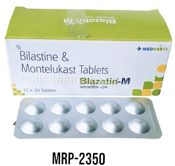 Bilastine + montelukast belongs to a class of medication called 'anti-allergic medication, primarily used to treat allergic conditions like sneezing, runny nose, congestion, stuffy nose or watery eyes.