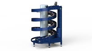 At Veeta Conveyors, we design and manufacture high-performance Spiral Conveyor systems engineered for vertical product transportation with minimal floor space. Our spiral conveyors are built for efficiency, stability, and seamless integration—offering a compact solution to elevate or lower products in fast-paced production environments.Ideal for packaging lines, food processing, distribution centers, and more, Veeta’s spiral conveyors are the smart solution to streamline your facility layout without compromising speed or capacity.Why Choose Veeta Spiral Conveyors?🌀 Vertical Transport, Minimal FootprintSave valuable floor space with vertical movement. Spiral conveyors eliminate the need for long inclined belts or lift systems while maintaining high throughput.⚙️ Continuous Flow, High EfficiencyOur systems ensure non-stop product flow—perfect for handling cartons, trays, pouches, and other unit loads with gentle, controlled transitions between levels.🔩 Durable, Low-Maintenance DesignBuilt using premium-grade stainless steel or powder-coated carbon steel, Veeta spiral conveyors are designed for durability and long-term performance with minimal maintenance.🔌 Flexible IntegrationSeamlessly integrate into existing lines or new installations. Custom infeed/outfeed options and directional flow (clockwise/counterclockwise) are available to fit your space and process needs.ApplicationsFood & Beverage Packaging – Vertical movement of packaged productsPharmaceutical – Space-efficient conveying in cleanroom environmentsE-commerce & Logistics – Sorting and elevating parcels in distribution centersBottling Lines – Transporting bottles or cans to different processing heightsFrozen Foods – Vertical product flow into and out of freezers or coolersKey FeaturesCompact spiral design with minimal footprintHigh-speed operation up to 60m/min (depending on product type)Load capacity from 10kg to 50kg per meterAvailable in stainless steel (SS304/SS316) for hygienic environmentsVarious belt types: modular plastic, friction top, or chain-drivenAdjustable infeed and discharge heightsOptional side guards, sensors, and safety enclosuresTechnical SnapshotFeature	SpecificationConveyor Height	2 to 10 meters (customizable)Belt Width	300mm to 1000mmSpeed	Up to 60 m/minDirection	Clockwise / CounterclockwiseLoad Capacity	Up to 50 kg/meterMaterial Options	SS304, SS316, Mild SteelRethink Vertical with Veeta.Whether you're looking to maximize space, improve flow, or connect multiple levels of your production facility, Veeta Spiral Conveyors offer the perfect solution. Engineered for performance and built to last, our spiral systems are trusted across industries for their reliability and versatility.📞 Get in touch today to discuss your project and explore custom solutions.