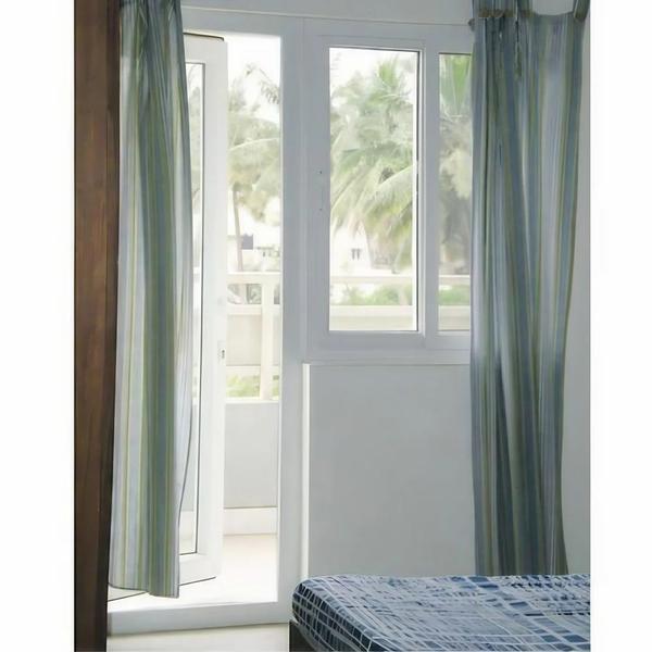 The UPVC casement doors can be opened either inside or outside, depending on the available space. These doors are highly durable, water resistant, and sound resistant. We provide you with a best UPVC doors manufacturers in Coimbatore with a variety of designs.