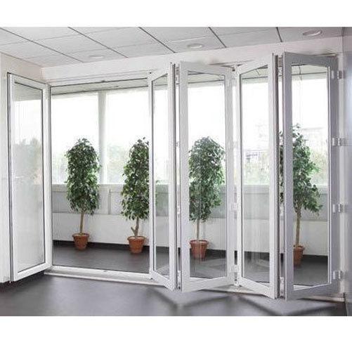 The UPVC Bi-fold doors have two to seven leaves that may be folded and layered on top of one another in a corner to free up a room for various purposes. These doors can be opened both inwards and outwards and are more secure than regular doors