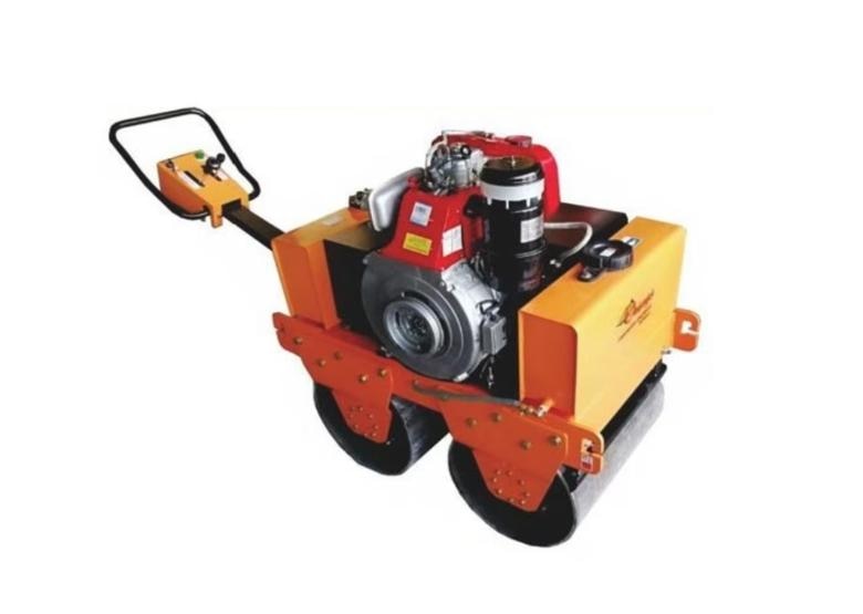 Double Drum Walk Behind Vibratory Roller Manufacturers & Suppliers in Ahmedabad, Gujarat, India | BuildCons.With the expertise of our skilled engineers, we provide a diverse range of Mini Vibro Rollers designed for reliability, optimum performance, and low maintenance. Available in various grades, dimensions, and specifications, our rollers cater to the diverse needs of our customers. We ensure all products meet high-quality standards and are defect-free before reaching your premises.Walk Behind Vibratory Rollers (Double Drum)Model: BUILD – 600D (Double Drum)Technical Specifications:Engine (Diesel): Greaves 9 HPVibratory Frequency: 70 HzGrade Ability: 30%Centrifugal Force: 20 kNWater Tank Capacity: 20 LDrum Size (Dia x W): 425 x 600 mm x 2Max Traveling Speed: 0-4 km/hTransmission System: HydraulicWeight: 550 kg (approx.)Key Features:High Performance with a 9 HP Greaves diesel engineHydraulic Transmission for smooth operationLow Maintenance and easy to operate, reducing overall downtimeEfficient Compaction with double drum design for better resultsVersatile Use in construction, roadworks, and other compacting needsOur Mini Vibro Rollers are the perfect solution for compacting small to medium-sized projects, ensuring high performance, durability, and cost-effectiveness.For more details or to place an order, contact us today!