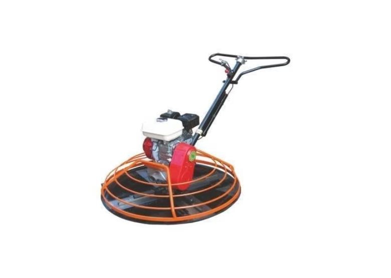 Cwt 40 Petrol Power Trowel Manufacturer & Suppliers in India | BuildCons.The CWT40 Power Trowel from Buildcons is a high-performance tool designed for smooth and level concrete finishing, ideal for use by construction companies and contractors. This power trowel is perfect for creating a polished finish on large, flat concrete surfaces such as floors and patio slabs.Key Specifications:Model: CWT40Working Diameter: 915 mmBlade Quantity: 4 PiecesPan Quantity: 1 PieceWorking Speed: 70-125 RPMDimensions: 1820 x 945 x 980 mmEngine Max Rotate Speed: 3600 RPMEngine: Gasoline Honda GX 160Engine Power: 5.5 HPOil Tank Capacity: 3.6 LFeatures:Sturdy Design: Built for durability and long service life.Thermal Resistant: Capable of withstanding high temperatures during operation.Excellent Resistance to Wear and Corrosion: No need for plating, ensuring prolonged tool lifespan and reliable performance.The CWT40 provides an efficient, smooth, and consistent concrete finish, contributing to enhanced productivity on your construction projects. This machine offers exceptional value at pocket-friendly rates, meeting the quality standards required by industry professionals.For more details or to place an order, feel free to contact us!