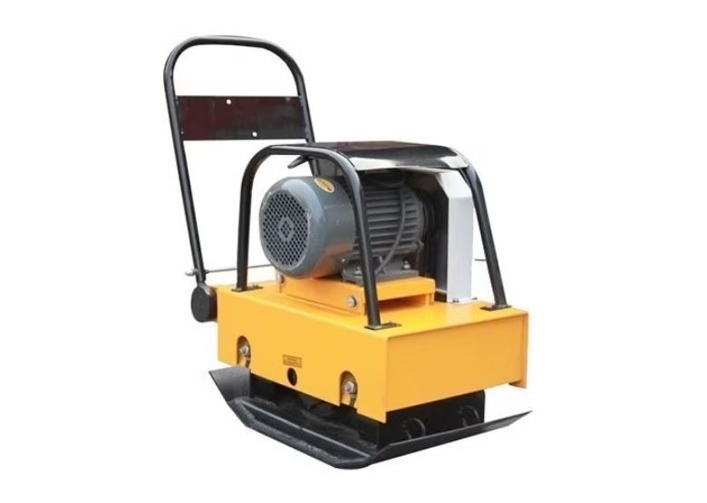 HZD 160 Electric Plate Compactor Petrol Manufacturer & Suppliers in India | BuildCons.The Electric Plate Compactor is designed for efficient and reliable compaction in various construction applications. With its foldable handle for easy mobility, self-cleaning open plates, and heavy-duty shock mounts to reduce engine vibrations, this machine ensures effective operation with minimal maintenance. The compact design and advanced features make it a go-to choice for construction professionals looking for power and durability in a compact package.Key Features:Foldable Handle: Easy to move and store.Self-Cleaning Open Plates: Prevent material buildup, ensuring efficient compaction.Heavy-Duty Shock Mounts: Minimize vibrations, protecting both the engine and the user.Sealed Belt & Cover: Prevents dust and debris from damaging internal parts, ensuring longevity.Centrally Mounted, Fully Enclosed Excited Plate: Evenly distributes force over the base plate for consistent compaction.Optional Protective Frame Support: For additional durability and protection.Specifications:Model: HZD 160Centrifugal Force: 11.5 kNMotor Power: 4 kWWidth of Base: 400 mmOperating Weight: 95 kgBase Plate Thickness: 14 mmFrequency: 90 HzThis Electric Plate Compactor is ideal for a wide range of applications, including roadwork, compacting gravel, and soil, with its efficient performance and ease of use. Whether you're working on footpaths or larger sites, this compactor offers the power and reliability you need.For more details or to place an order, feel free to contact us!