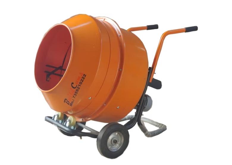 Mini Concrete Mixer Manufacturer & Suppliers in India | BuildCons.Portable Concrete Mixers – BUILD SeriesWe specialize in manufacturing and supplying high-quality Hand Mixers / Portable Concrete Mixers designed for easy operation and reliable performance. These mixers are ideal for construction and roadwork projects. Known for their rust-proof bodies and low maintenance cost, our mixers are the go-to choice for professionals.BUILD 180L Concrete MixerThe BUILD 180L is designed to provide efficient and reliable mixing for small to medium-sized projects. With a drum capacity of 180 liters and a 26-inch drum diameter, it offers excellent mixing performance. The motor runs at 2800 RPM, ensuring fast and consistent results.Key Specifications:Drum Capacity: 6.5CF / 180 LDrum Diameter: 26 inchesVoltage/Hz: 220V, 50HzMotor Power: 900WMotor Speed: 2800 [2880] RPMWeight: 60 to 65 kgKey Features:Easy to operateReliable and durableCost-effective with low maintenancePortable and easy to carryBUILD 230L Concrete MixerThe BUILD 230L offers increased capacity and is designed for larger mixing jobs, with a drum capacity of 230 liters and a 28-inch drum diameter. The motor speed of 2800 RPM ensures efficient mixing, making it perfect for construction and road projects.Key Specifications:Drum Capacity: 8.1CF / 230 LDrum Diameter: 28 inchesVoltage/Hz: 220V, 50HzMotor Power: 450WMotor Speed: 2800 [2880] RPMWeight: 63 to 68 kgKey Features:Easy to operateReliable and efficientCost-effective with low maintenancePortable and easy to carryOur BUILD Series Portable Concrete Mixers are designed for professionals looking for reliable, cost-effective solutions in construction and roadwork projects. For more details or to place an order, feel free to contact us!