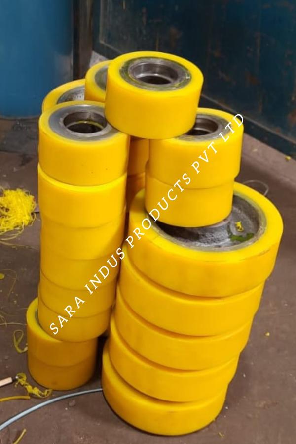 PU LEAD EDGE FEEDER WHEEL –CORRUGATED MANUFACTURING