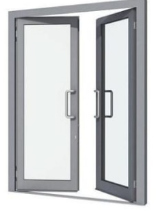 Aluminium doors are doors constructed primarily from aluminium, often with glass panels and various types of hardware. They are known for their durability, resistance to rust and corrosion, and sleek aesthetics, making them a popular choice for both residential and commercial applications. 