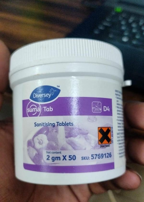 Suma Sanitising Tablets 