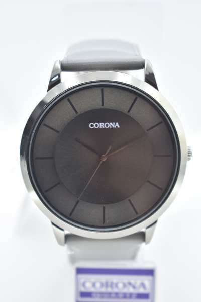 Presenting our Gunmetal Plated Men's Wrist Watch, a bold synthesis of modernity and rugged charm. The gunmetal-plated case harmonizes seamlessly with a robust leather strap, forging a captivating contrast. Elevate your style with this exceptional timepiece, where urban sophistication converges with classic elements, creating a statement of confident masculinity.