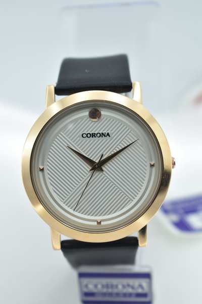Introducing our Rose Gold Plated Men's Wrist Watch, a perfect balance of elegance and masculinity. The rosegold-plated case harmonizes effortlessly with a supple leather strap, creating a refined yet bold aesthetic. Elevate your style with this exceptional timepiece, where classic sophistication meets modern design, resulting in a statement of confident masculinity that's both timeless and contemporary.