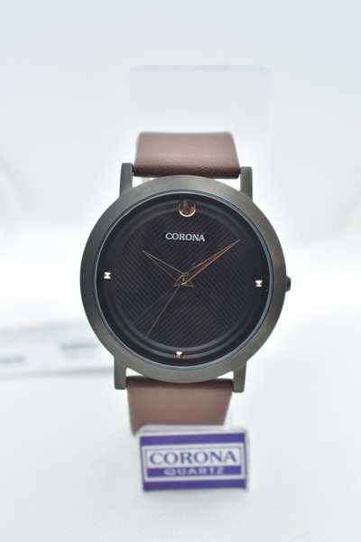 Introducing our Black Plated Men's Wrist Watch, a fusion of bold aesthetics and timeless appeal. The black-plated case is beautifully complemented by a sleek leather strap, creating a striking contrast. Elevate your look with this exceptional timepiece, where contemporary design meets classic elements, resulting in a statement of confident masculinity.