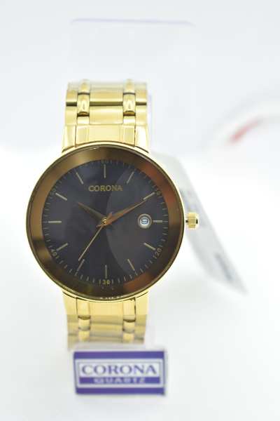 Presenting our Gold Plated Women's Wrist Watch, a masterpiece that combines elegance with luxury. The radiant gold-plated case envelops a captivating dial, exuding a sense of timeless beauty. Elevate your style with this exquisite timepiece, where opulence and sophistication come together to create a statement of refined femininity.