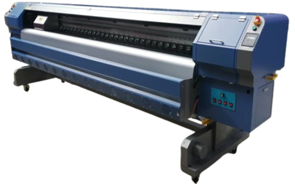 Approx Price: Rs 11.5 Lakh /UnitProduct Details:Printing Technology Design Drop on Demand Electric Inkjet, 4 color of Cyan, Magenta, Yellow and Black.Interface USB 2.0Power Requirement 250 VAC, 50 Hz, single phasePower consumption Max 350 WMachine Heater Max 650 WLaptop Tray OptionalResolution Maximum Interpolated Resolution 740 DPIColors Maximum 16.7 million colorsHeads Proton 382.35PL/60PL/XAAR XJ 128-80PLSoftware StarRip Image processor.Media width 125 inch, 78 inch, 102 inch, 126 inchPrint width 125 inchesMedia Type Flex, Backlit Flex, Vinyl, Clear Vinyl, CanvasInk Pigment Based Solvent InksFeatures:New carriage extrusion with double bearing slides for good stability.New aluminum carriage and head bracket extrusion for better print accuracy.More pinch rollers for good media grip.New special hard alloy timing pulleys.Three side covered Linear encoder for better dust protection.Optional Rotary encoder and easy shift from linear to rotary via software.New Blue color solvent proof body paint.New big 6 micron filter for better ink flow rates.New improved air dryer channel and media heater.Vacuum and Purge head cleaning options.LED Light illuminated printing area.New 5th Generation Electronics with more features and head voltage control via software.Supports new Star Rip image processor 3.2 and above.Efficient Media Heater with PID temperature controllerHigh speed bidirection USB 2.0 interface.