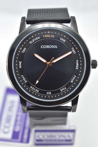 Introducing our Black Plated Men's Wrist Watch, a fusion of bold aesthetics and versatile style. The sleek black-plated case exudes modern sophistication, making a statement that's both contemporary and timeless. Elevate your look with this exceptional timepiece, where bold design meets enduring elegance, resulting in a watch that's perfect for any occasion.