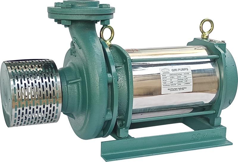 FEATURES→ Strongly built with enhanced Stability.→ Excellent Performance.→ Portable Pump Design for Easily Installation.→ Friction Free Bearing for smooth Operation.→ High Efficiency & Low Power Consumption.→ All Inside Portions in the motor mostly prevent by rust proof paint.SPECIFICATIONSAGRI SERIESPower Range : 2.2 Kw-5.5 KwMax. Total Head: 52 mtrMax. Flow Rate: 20 IpsDelivery Size: 50, 65, 75, 100 mm