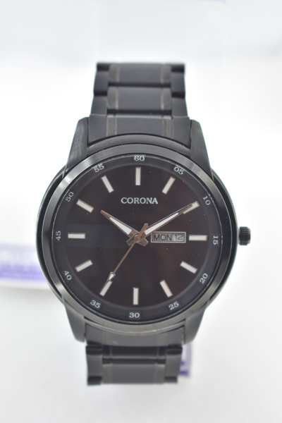 Introducing our Black Plated Men's Wrist Watch, a fusion of bold aesthetics and practicality. The sleek black-plated case exudes modern sophistication, while featuring a convenient day and date function that adds to its functionality. Elevate your look with this exceptional timepiece, where sleek design meets useful features, creating a statement of confident masculinity that's as stylish as it is functional.