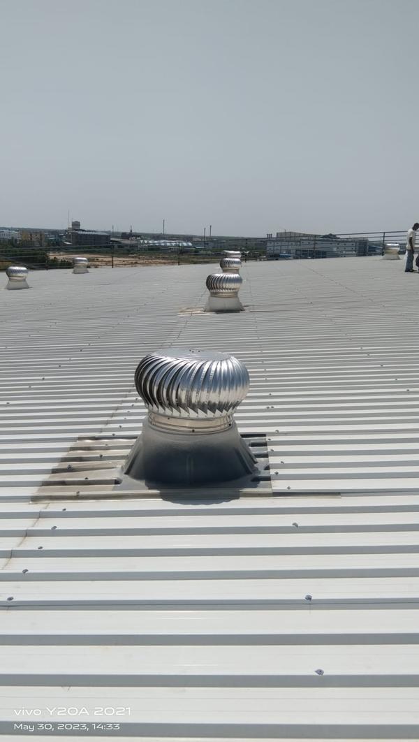 Airwell Systems, headquartered in Ahmedabad, Gujarat, is a leading manufacturer and supplier specializing in advanced ventilation solutions. With over 15 years of experience, the company offers a diverse range of products, including Turbo Ventilators, Roof Extractor Fans, and Motorized Roof Extractor Fans. Their Power Roof Extractor Fans are engineered to provide efficient, eco-friendly, and maintenance-free ventilation for various industrial and commercial applications.