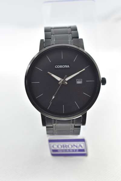Introducing our Black Plated Men's Wrist Watch, a fusion of bold aesthetics and practicality. The sleek black-plated case exudes modern sophistication, while featuring a convenient date function that adds to its functionality. Elevate your look with this exceptional timepiece, where sleek design meets useful features, creating a statement of confident masculinity that's as stylish as it is functional.