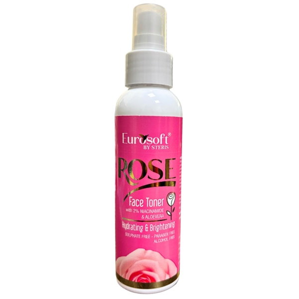 ROSE FACE TONER is a refreshing, alcohol-free toner designed to revitalize, hydrate, and soothe the skin using the natural essence of Rosa Chinensis (Rose) petal extract combined with advanced skin-conditioning agents. Infused with niacinamide, aloe vera, and D-panthenol, this gentle yet effective formula works as a multi-functional skincare step that tones, minimizes the appearance of pores, and prepares your skin for better absorption of serums or moisturizers. Ideal for all skin types, including sensitive and acne-prone skin, ROSE FACE TONER brings a cooling, refreshing touch to your daily skincare routine.Key IngredientsPurified Water: The base ingredient for hydration and cleansing without irritation.Niacinamide (Vitamin B3): Brightens skin tone, improves texture, and reduces the appearance of pores.Rosa Chinensis (Rose) Petal Extract: Soothes and calms skin, providing anti-inflammatory and antioxidant benefits.Aloe Barbadensis Leaf Extract: A natural hydrator that relieves irritation and promotes healing.Glycerin: A humectant that draws moisture to the skin and keeps it soft and supple.D-Panthenol (Pro-Vitamin B5): Moisturizes, softens, and helps repair the skin barrier.Sodium PCA & Sodium Gluconate: Maintain optimal hydration and skin elasticity.Phenoxyethanol & Ethylhexylglycerin: Safe preservatives that ensure product longevity without irritating sensitive skin.Capryloyl Glycine & Sodium Salicylate: Gently exfoliate and support the skin’s natural defense.Fragrance: A light, soothing rose scent for a spa-like experience.Key BenefitsHydrates and refreshes the skin instantly without residueMinimizes the appearance of pores and balances the skin’s pHSoothes irritation and redness with natural rose and aloe extractsHelps brighten and even skin tone with niacinamidePrepares skin for better absorption of skincare treatmentsProvides a cooling, calming sensation after cleansing or sun exposureSuitable for daily use on all skin types, including sensitive skinHow Does It Work?ROSE FACE TONER uses a synergistic blend of botanical extracts and dermatologically trusted actives to rejuvenate your skin. The rose petal extract delivers antioxidants and anti-inflammatory agents to calm the skin, while niacinamide helps reduce pore visibility, strengthen the skin barrier, and even out tone. Aloe vera and glycerin deeply hydrate, while sodium PCA and D-panthenol help lock in moisture and improve skin texture. The formula works by balancing the skin’s natural pH and prepping it for the next steps in your routine.Directions for UseUse twice daily, morning and night, after cleansing.Soak a cotton pad with ROSE FACE TONER and gently swipe across the face and neck.Alternatively, pour a small amount into your palms and pat directly onto skin.Follow up with serum or moisturizer.Store in a cool, dry place, away from direct sunlight.Side EffectsROSE FACE TONER is dermatologically tested and formulated to be gentle. However, as with any skincare product:Possible Side Effects:Mild tingling or temporary redness (especially with niacinamide or salicylate-sensitive skin)Allergic reactions are rare but may occur due to fragrance or preservativesCaution:Perform a patch test before first use.Avoid direct contact with eyes. If contact occurs, rinse with water.Discontinue use if irritation persists and consult a dermatologist.
