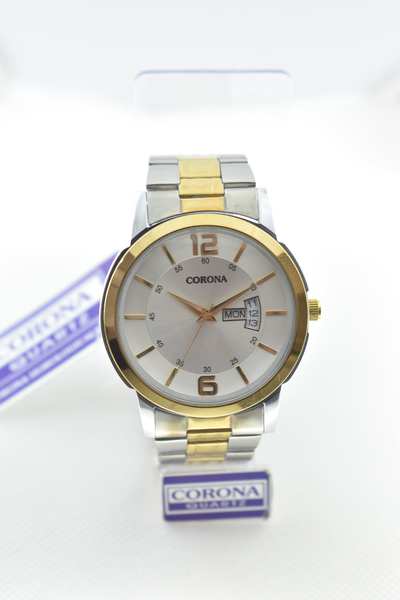 This is a new watch from a brand that promises to last for years to come. It is a stylish watch with a white dial and a silver tone. The watch is perfect for the man on the go, and can be worn with just about anything.