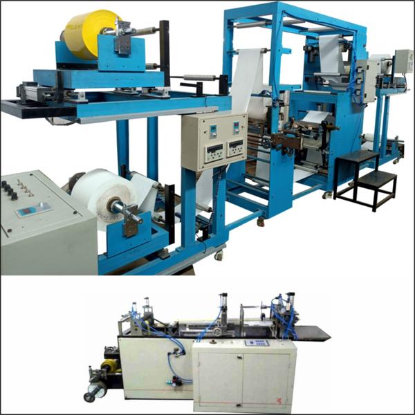 A 300mm width Hot Melt Coating Machine with both side coating and Printing at same time and Sheet cutting machine.Hot Melt Coater Specification:This machine will make rolls of 300 mm (Max.) width & max 600mm dia. with 30 gsm hot melt coating. ProcessSilicon paper of 300 mm will be coated with HM 30 gsm.Lamination (transfer of HM on PVC) of Si paper & 0.270mm PVC film.Winding of Si paper & PVC roll. Machine Type: Die coatingMax. Size of coating: 300mm, GSM: 15 to 65 Max. Speed of coating : Speed 10 mpm @30gsmM/c specifications: Unwind 1: ( 2Sets)To hold 310 mm max. width material. (Si Paper)450 mm Dia. Max.76 MM core ID.Powder BrakeWeb GuideUnwind 2:To hold 300 mm width material. (PVC of 0.27mm)450 mm Dia. Max.76 MM core ID.Powder BrakeWeb GuideCoating Station: Die coating.( 2 Sets)Accurate Temp. Control.All silicon rolls dynamic balanced.Back up roller Pneumatically operatedLamination Nip:Dynamic balanced Metal roll & Silicone rollOperation & pressure PneumaticDrive to the nipRewind : for PVC + Si PaperTo hold 310mm max. width material.600 mm Dia. Max.76 MM core ID.Tapper tension controlled winding.AC Drive for controlled winding. Permelter: (2 Sets)Tank capacity 20 Lit.Melting Capacity 8 Lit/hrliquid tank capacity 5 Lit.Pump Capacity 0.4 Lit/MinAccurate Temp. Control.Accurate flow controlHot melt Hose (2 Sets)To Supply 0.4 Kgs/hrLength 2 mAccurate Temp. Control.8. Printing Stations:Machined & Fabricated from MS Plate.Heavy construction made, vibration less to suit 10 m/min coating speed.Idlers of Aluminum seamless pipe by machining.Rubber rolls pneumatically operated and controlled.9. DIMENTIONS: 3 m X 2 m X 2 m Total Electrical Load : Motors 5 HP, Heaters 7.5 KWWORKING DETAILS OF LABLE MAKING MACHINE:UNWIND :Max. 300mm film width with brake.CUTTING :Cutting is done by pneumatic knife with very simple procedure of blade setting.PUNCHING:Pneumatic punching unit with X/Y axis movement to position the 4 hole position.DRIVE :Main drive with PMDC drive with thirstier control for step less speed variation.PULLING DRIVE :AC servo motor driven by microprocessor based with pneumatic pinching rollers.CONTROL PANEL :Key board for setting length of sheet. All settings & counting numbers are displayed on LCD display. The basic program runs on microprocessor.COUNTERS:One integrator total production counter. Display of cuts per minute is also provided.Watch Video: https://youtu.be/We85mLoqtK4?si=FDZms25wslUTaoO7