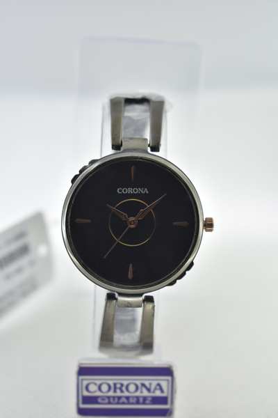 Presenting our Black Plated Women's Wrist Watch, a fusion of modern elegance and versatile style. The sleek black-plated case exudes contemporary sophistication, making a statement that's both bold and refined. Elevate your look with this exceptional timepiece, where urban chic meets classic design, resulting in a watch that's perfect for adding a touch of sophistication to any ensemble.