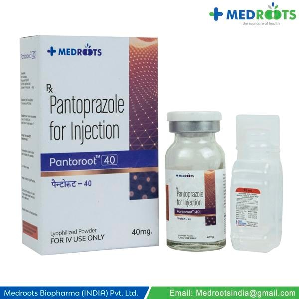 Pantoprazole injection is used to treat certain conditions in which there is too much acid in the stomach. It is used to treat gastroesophageal reflux disease (GERD) and a history of erosive esophagitis (EE) for up to 10 days in adults and up to 7 days in children 3 months and older