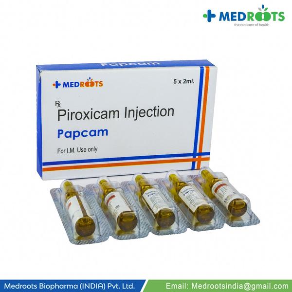 Piroxicam is in a class of drugs called nonsteroidal anti-inflammatory drugs (NSAIDs). Piroxicam works by reducing hormones that cause inflammation and pain in the body. Piroxicam is used to reduce the pain, inflammation, and stiffness caused by rheumatoid arthritis and osteoarthritis.