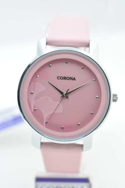 Introducing our Silver Women's Wrist Watch with a Pink Dial, a delightful fusion of timeless elegance and feminine charm. The lustrous silver case beautifully complements the captivating pink dial, creating a harmonious balance of classic design and modern aesthetics. Elevate your style with this exceptional timepiece, where enduring sophistication meets a touch of playfulness, resulting in a watch that's perfect for adding a pop of color and refinement to any ensemble.