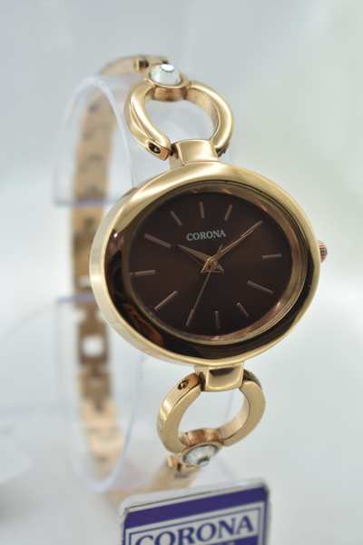 Introducing our Rose Gold Plated Women's Wrist Watch with a Brown Dial, a seamless fusion of timeless elegance and warm sophistication. The luxurious rose gold-plated case beautifully complements the inviting brown dial, creating a harmonious balance of classic design and earthy tones. Elevate your style with this exceptional timepiece, where enduring sophistication meets cozy warmth, resulting in a watch that's perfect for adding a touch of refinement and comfort to any ensemble.