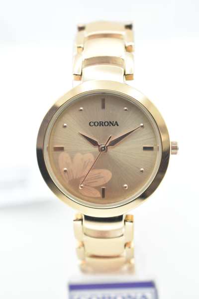 Introducing our Rose Gold Plated Women's Wrist Watch, a perfect fusion of elegance and sophistication. The luxurious rose gold-plated case exudes a timeless charm, making a statement of refined femininity. Elevate your style with this exceptional timepiece, where opulence and grace harmonize to create a watch that's both stunning and captivating.