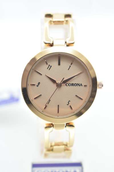 Introducing our Rose Gold Plated Women's Wrist Watch, a perfect fusion of elegance and sophistication. The luxurious rose gold-plated case exudes a timeless charm, making a statement of refined femininity. Elevate your style with this exceptional timepiece, where opulence and grace harmonize to create a watch that's both stunning and captivating.