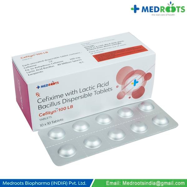 Cefixime + Lactobacillus is a combination of two medicines: Cefixime and Lactobacillus. Cefixime is an antibiotic. It works by preventing the formation of the bacterial protective covering which is essential for the survival of bacteria in the human body. Lactobacillus is a live micro-organism which restores the balance of good bacteria in the intestine that may get upset with antibiotic use or due to intestinal infections.