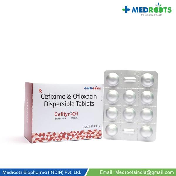 Cefixime+Ofloxacin 100mg/100mg Tablet is an antibiotic medicine that treats bacterial infections that may affect your child’s eyes, ears, nose, throat, lungs, skin, bone and joints, gastrointestinal tract, and urinary tract. It can also be used in treating typhoid fever in children and adolescents.