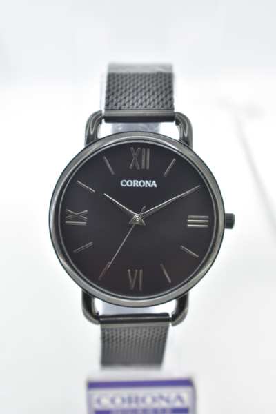 Introducing our Black Plated Women's Wrist Watch, a fusion of contemporary elegance and versatility. The sleek black-plated case exudes a sense of modern sophistication, making a statement of refined femininity. Elevate your style with this exceptional timepiece, where sleek design and classic tones converge to create a watch that's as bold as it is graceful.