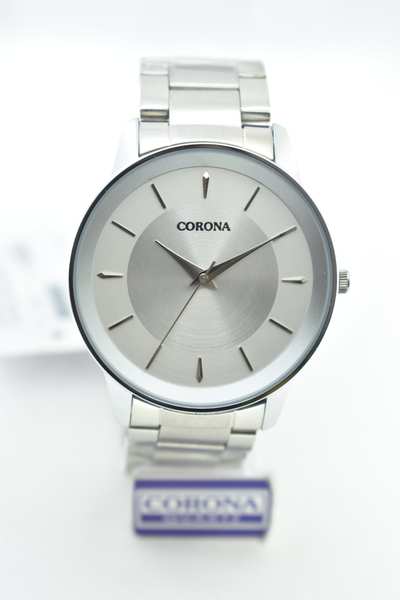Introducing our Silver Plated Men's Wrist Watch, a timeless expression of style and versatility. The sleek silver-plated case exudes understated elegance, making a statement that's both classic and refined. Elevate your look with this exceptional timepiece, where minimalist design meets enduring sophistication, resulting in a watch that's perfect for any occasion.